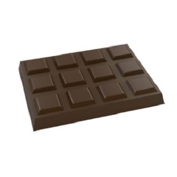 Implast 6g Mini Tasting Bar Polycarbonate Chocolate Mould